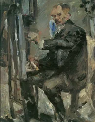 Self-Portrait at the Easel